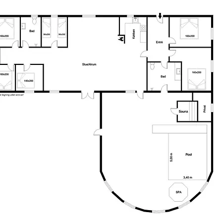 Pool House For 12 Persons - 1021 *